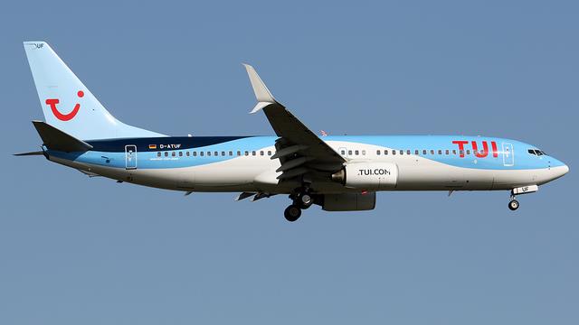 D-ATUF:Boeing 737-800:TUIfly